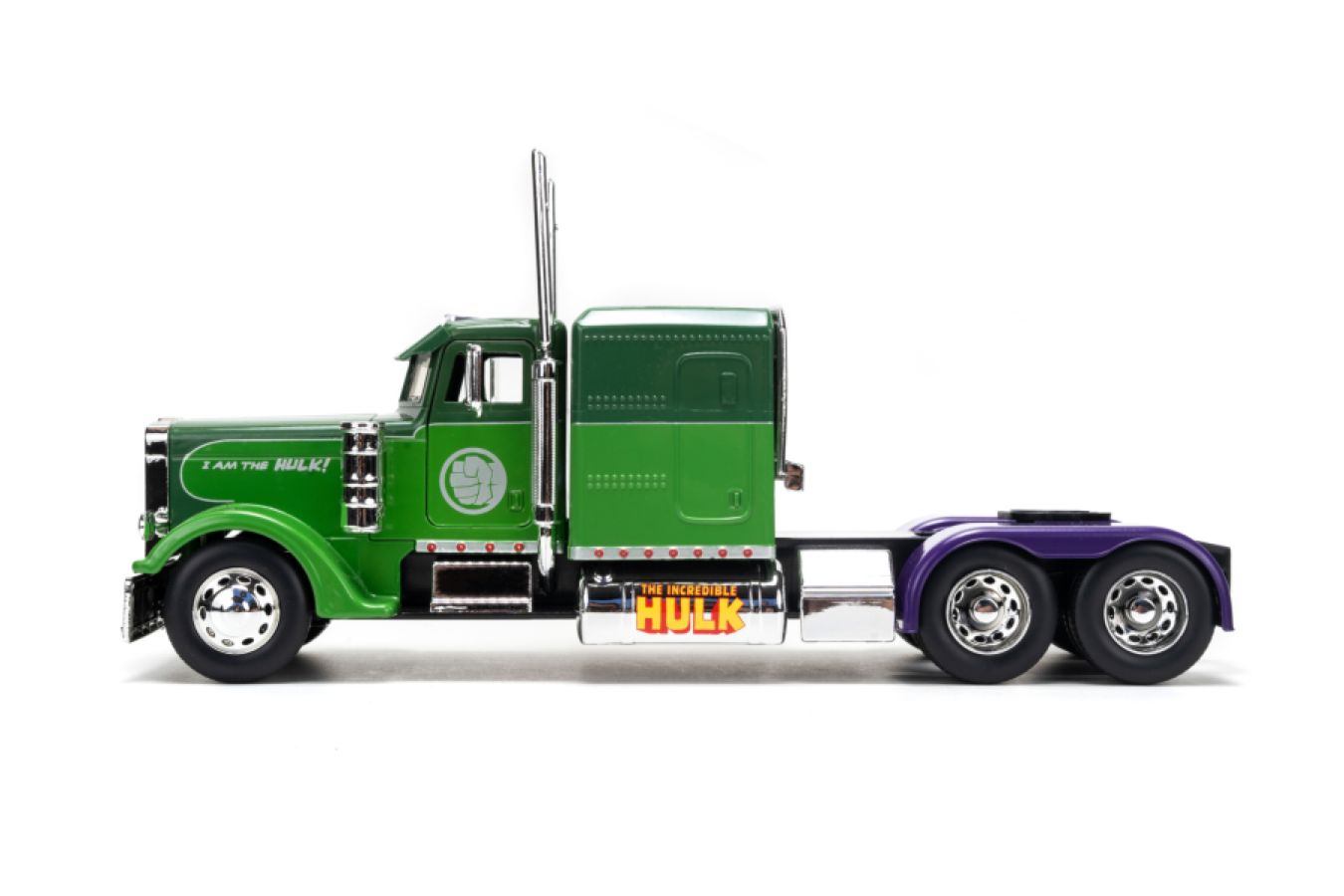 Marvel Comics - 1992 Peterbilt 379 (Hulk colours) 1:24 Scale Diecast Vehicle