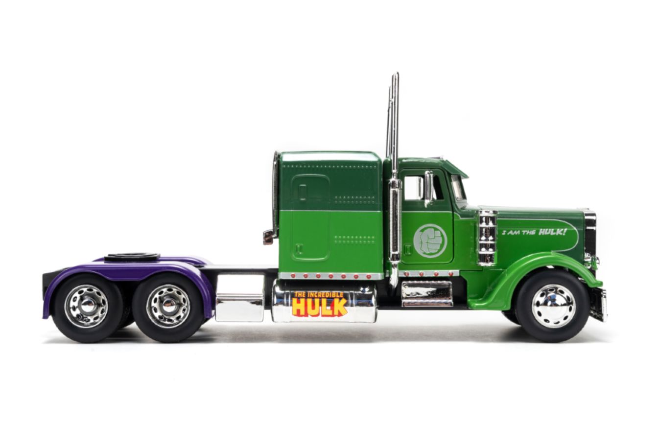 Marvel Comics - 1992 Peterbilt 379 (Hulk colours) 1:24 Scale Diecast Vehicle