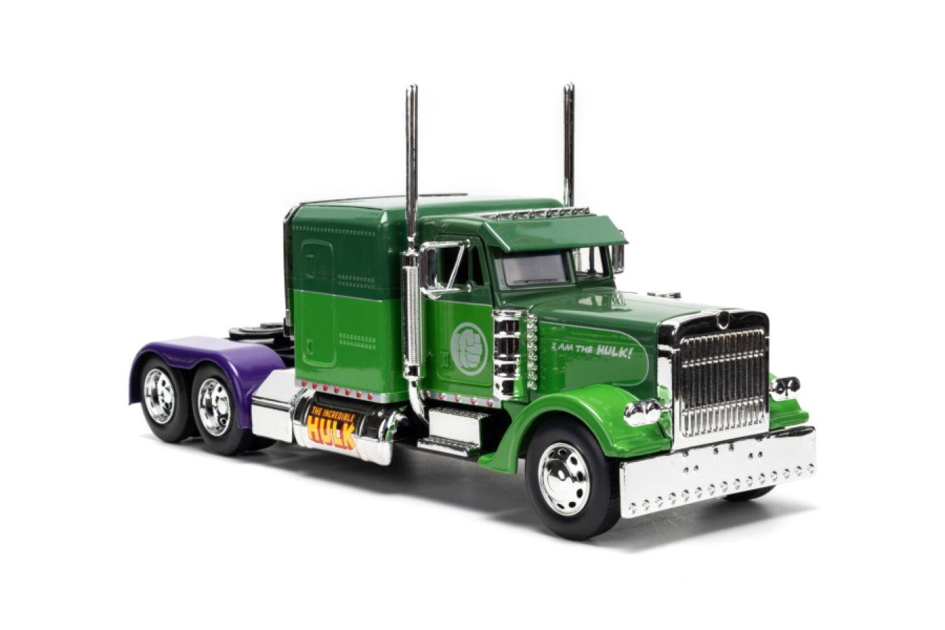 Marvel Comics - 1992 Peterbilt 379 (Hulk colours) 1:24 Scale Diecast Vehicle