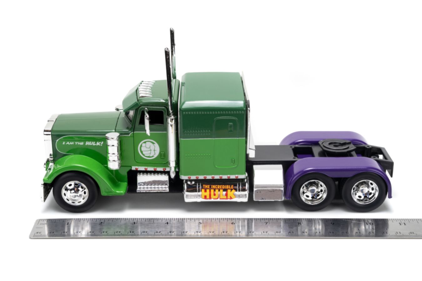 Marvel Comics - 1992 Peterbilt 379 (Hulk colours) 1:24 Scale Diecast Vehicle