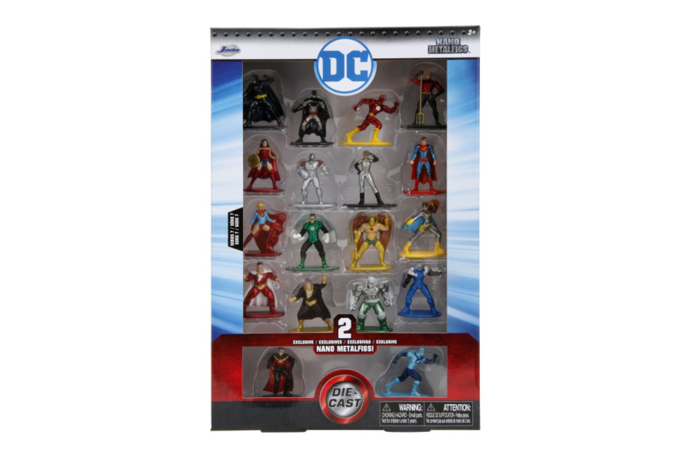 DC Comics - Series 7 Nano MetalFigs 18-Pack