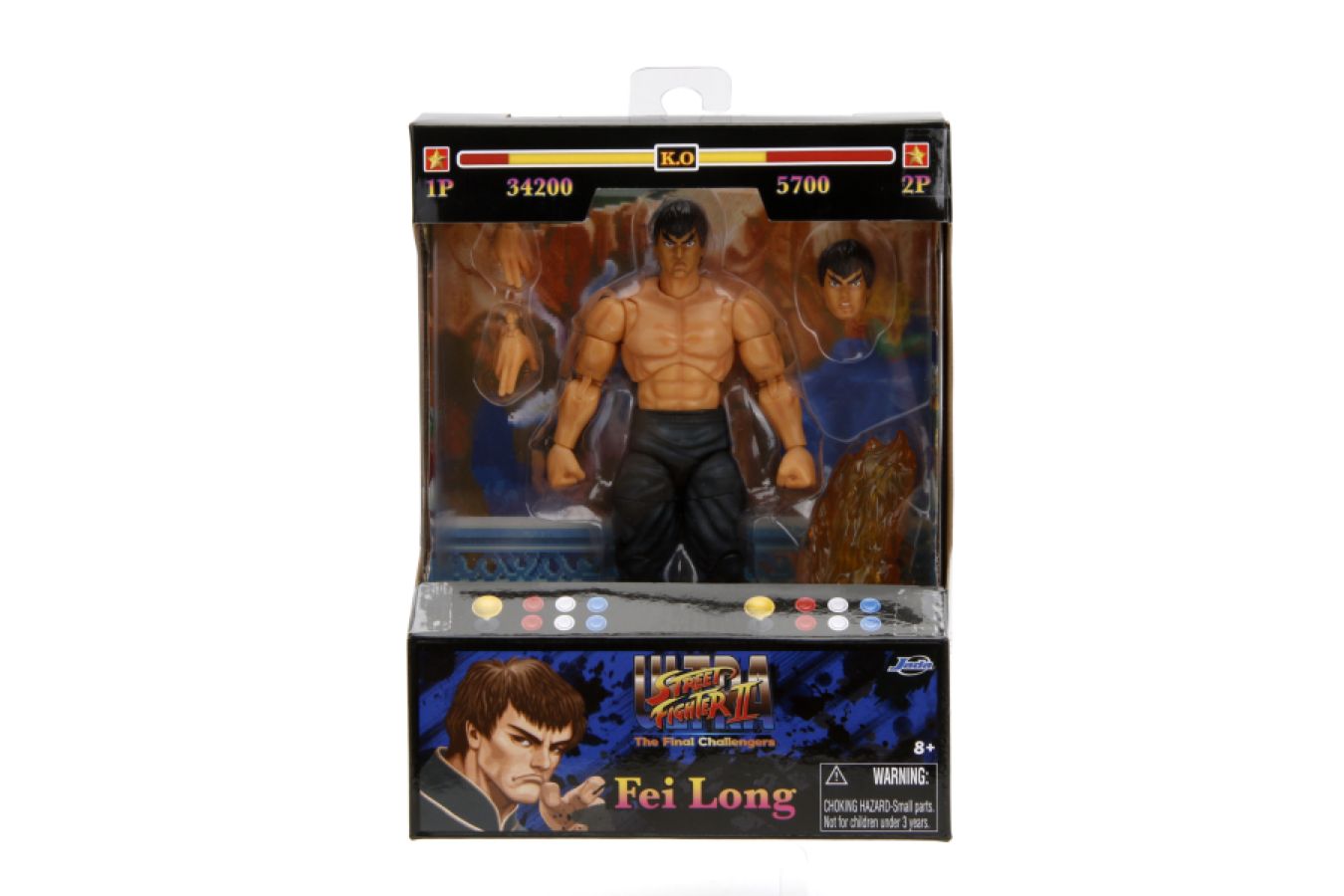 Street Fighter - Fei Long 6" Action Figure