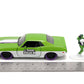 Marvel Comics - 1973 Plymouth Barracuda 1:32 Scale Vehicle with She-Hulk Figure