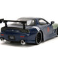 Naruto - Mazda RX-7 With Kakashi Figure 1:24 Scale Vehicle