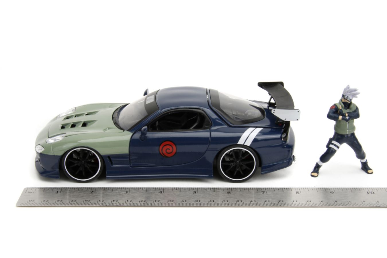 Naruto - Mazda RX-7 With Kakashi Figure 1:24 Scale Vehicle