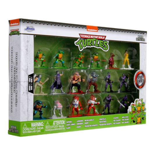 Teenage Mutant Ninja Turtles (TV'87) - 1.65" Nano Metalfig 18-PK [Wave 1]