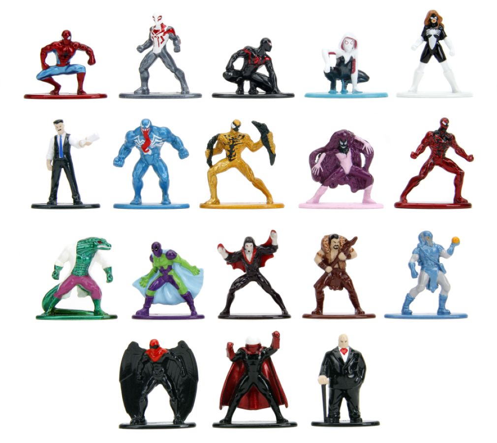 Marvel Comics - Spider-Man Nano MetalFig Series 9 18-Pack