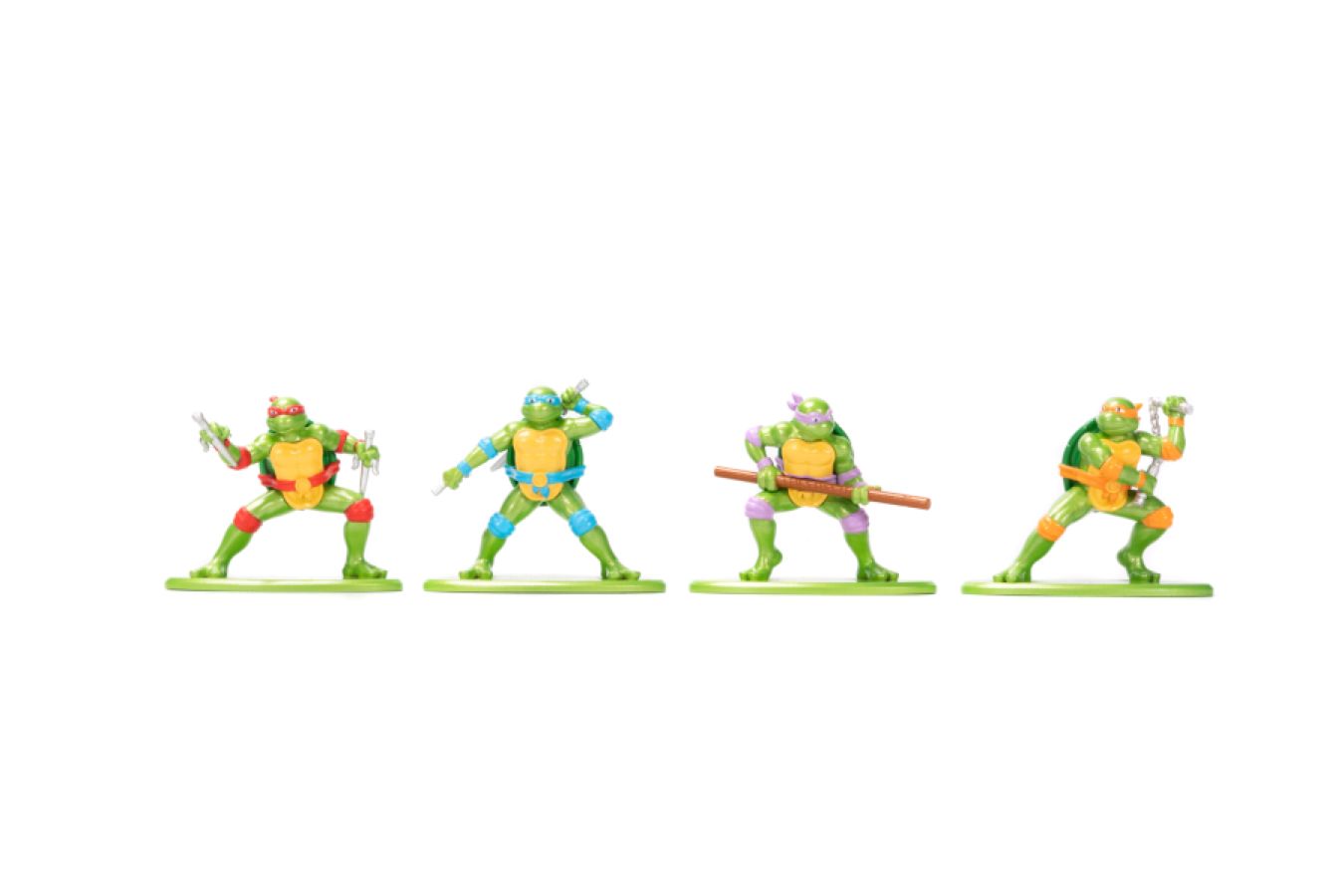 Teenage Mutant Ninja Turtles - Nanoscene Value Box with 4 Figures