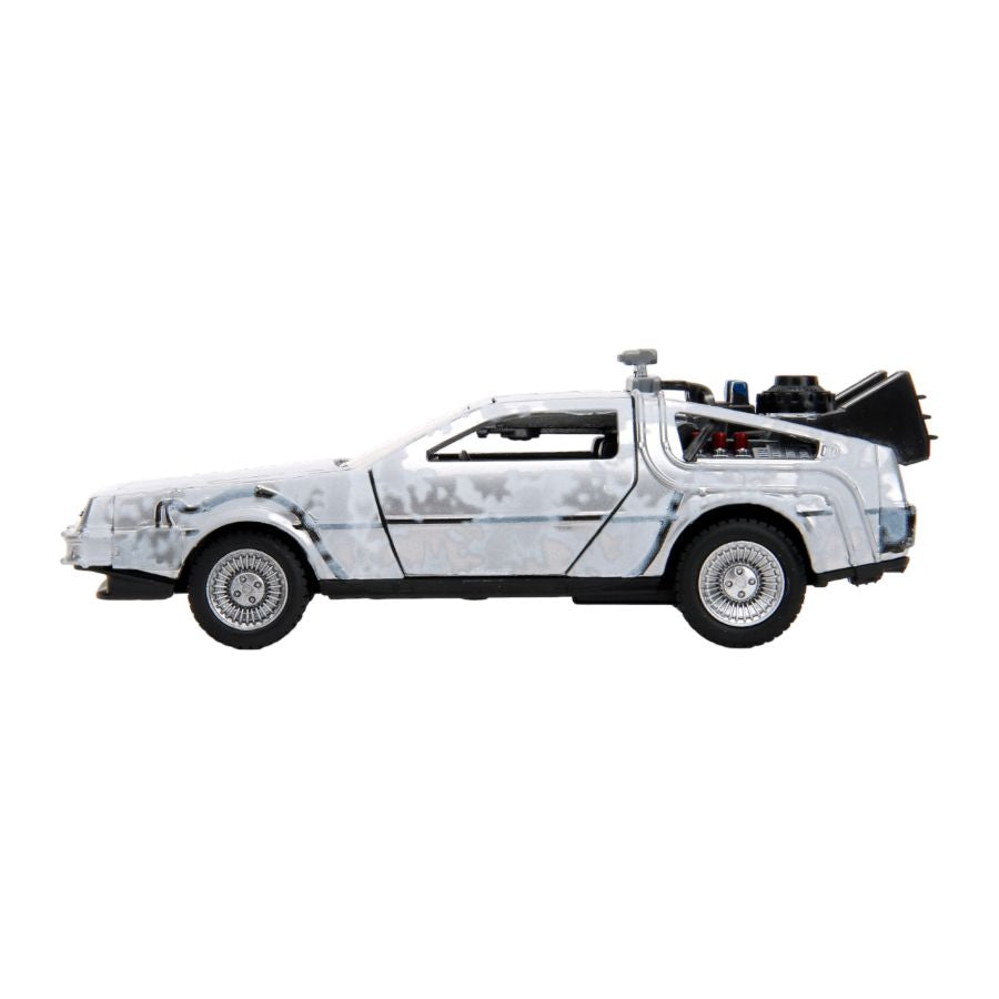 Back to the Future - Time Machine (Frost Covered) 1:32 Scale Die-Cast