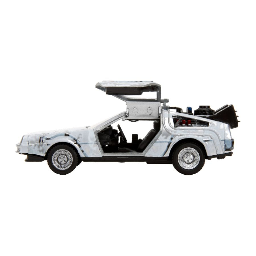 Back to the Future - Time Machine (Frost Covered) 1:32 Scale Die-Cast