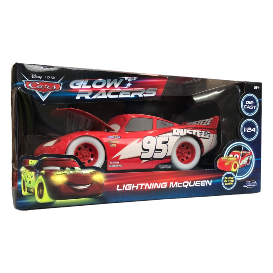 Cars - Lightning McQueen Glow 1:24 Diecast Vehicle