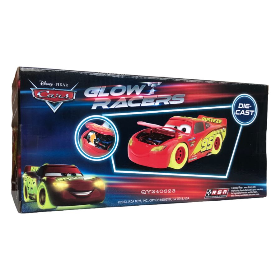 Cars - Lightning McQueen Glow 1:24 Diecast Vehicle