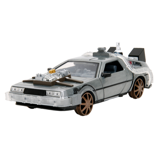 Back to the Future 3 - Delorean 1:24 Diecast Vehicle (with Sound)