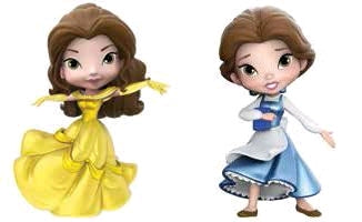 Beauty and the Beast - Belle 4" Metals Wave 03 Assortment - Ozzie Collectables