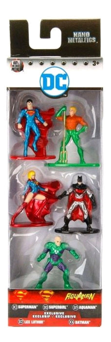 DC Comics - Nano Metalfigs 5-Pack - Ozzie Collectables