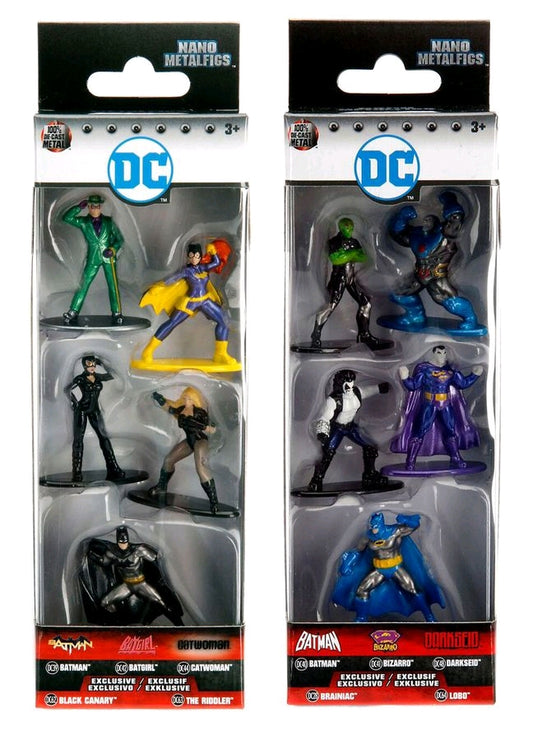DC Comics - Nano Metalfigs 5-Pack Wave 03 Assortment - Ozzie Collectables