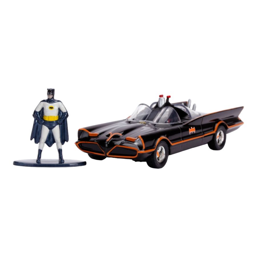 Batman (TV/FILMS) - Batmobile with Figures 1:32 Scale Diecast Assortment