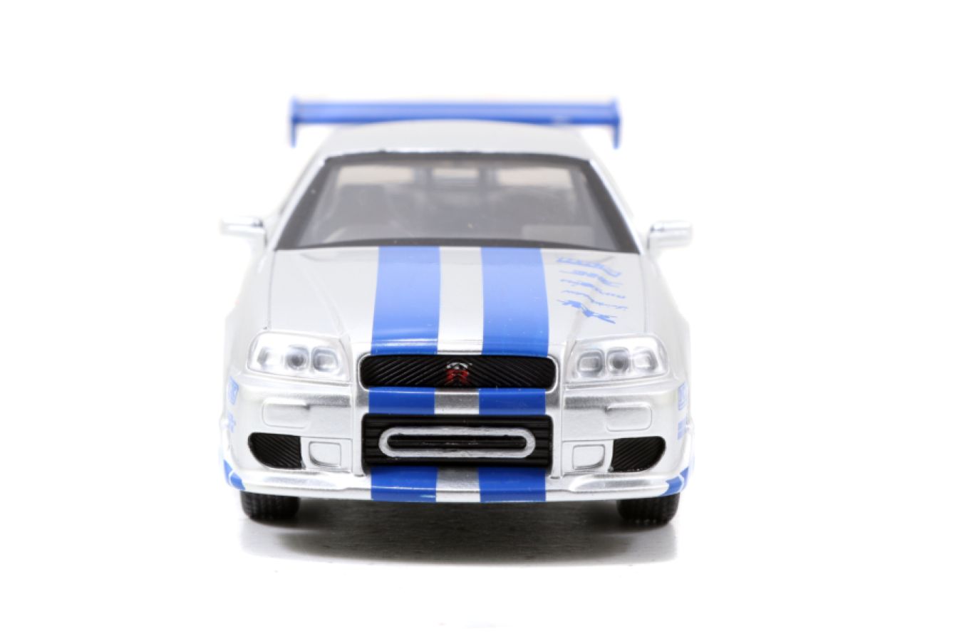 Fast and Furious - 2002 Nissan Skyline GTR R34 Silver 1:32 Scale Hollywood Ride