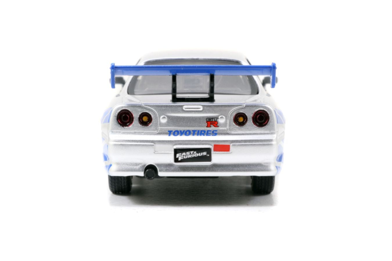 Fast and Furious - 2002 Nissan Skyline GTR R34 Silver 1:32 Scale Hollywood Ride