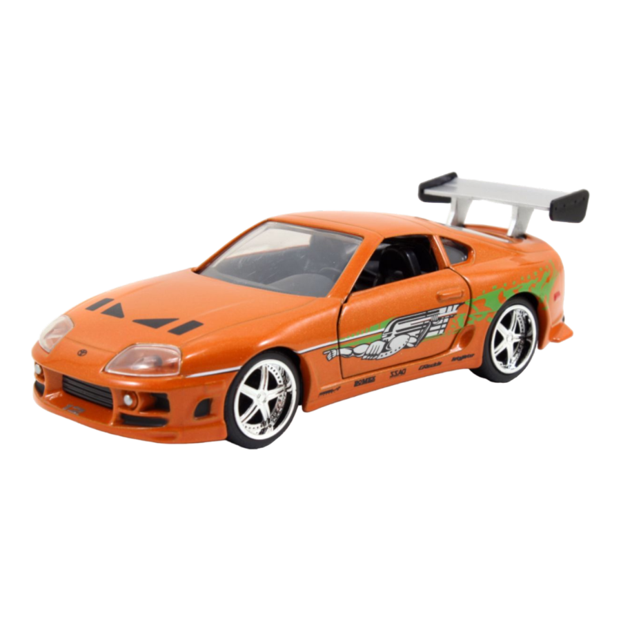 Fast and Furious - 1995 Toyota Supra Orange 1:32 Scale Hollywood Ride