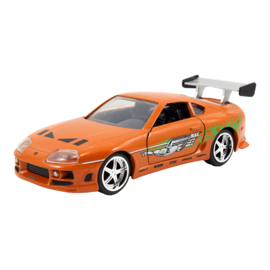 Fast and Furious - 1995 Toyota Supra Orange 1:32 Scale Hollywood Ride