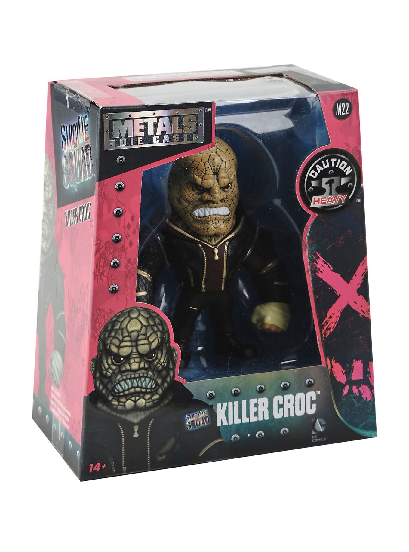 Suicide Squad - Killer Croc 4" Metals Wave 1 - Ozzie Collectables