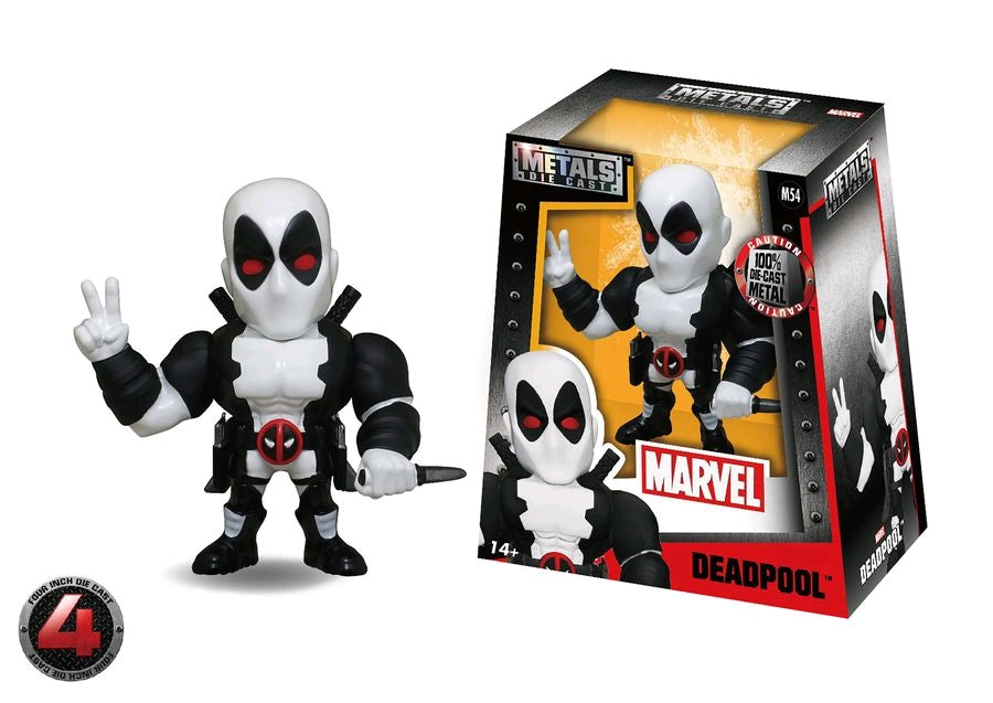 Deadpool - Deadpool White 4" Metal - Ozzie Collectables