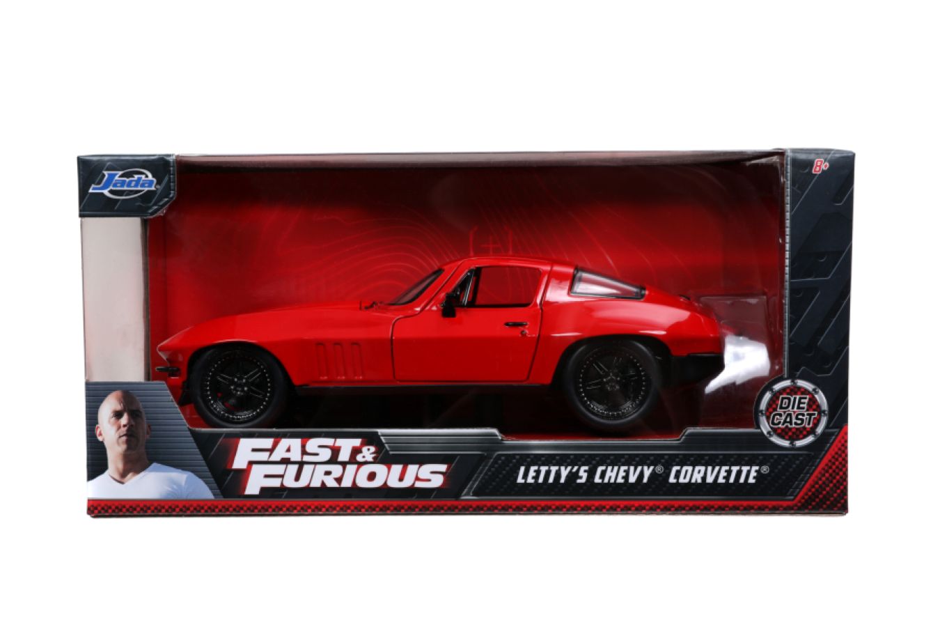 Fast and Furious 8 - '66 Chevy Corvette 1:24 Scale Hollywood Ride