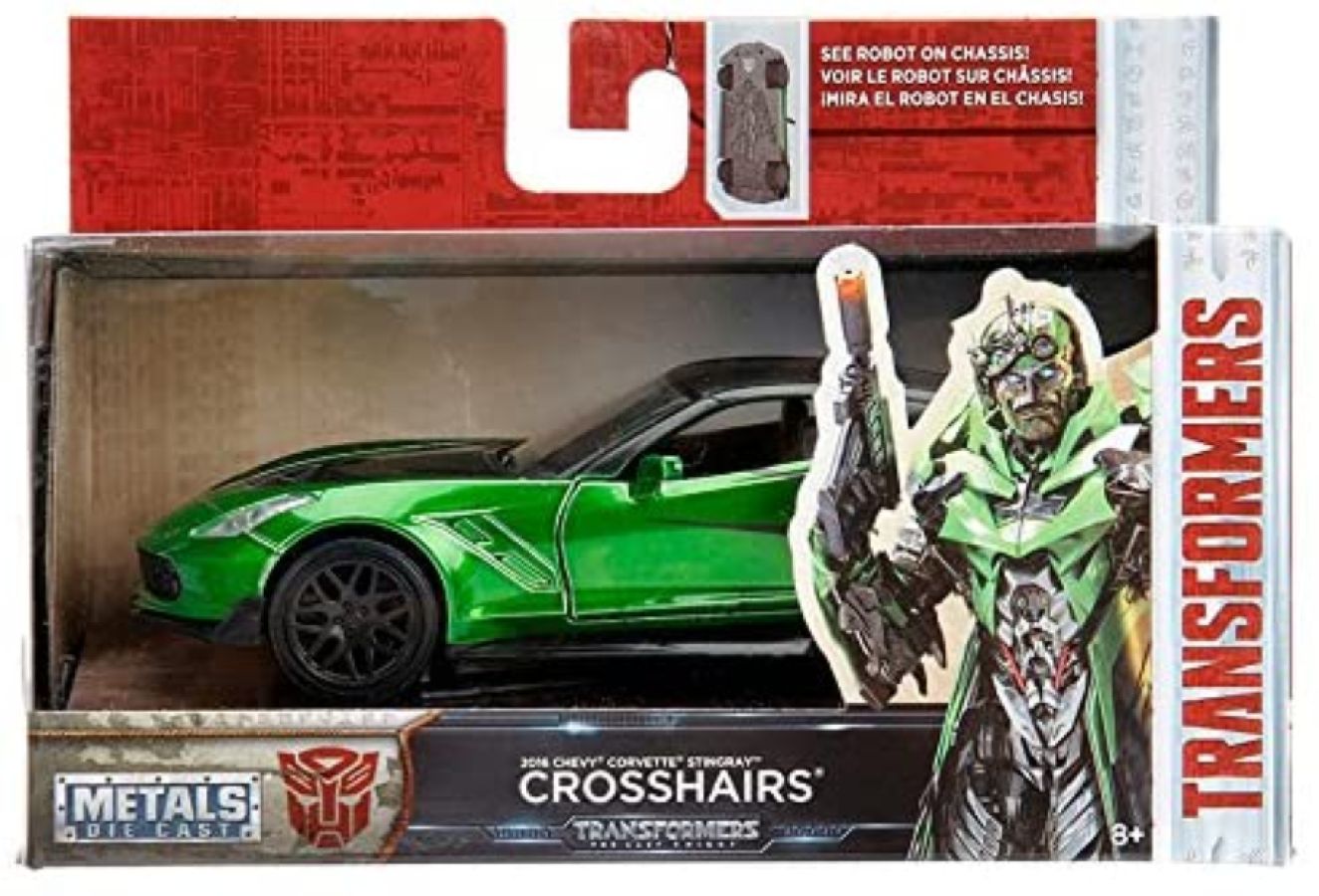 Transformers 5: The Last Knight - Crosshairs Chevy Corvette C8 Zora 1:32 Scale