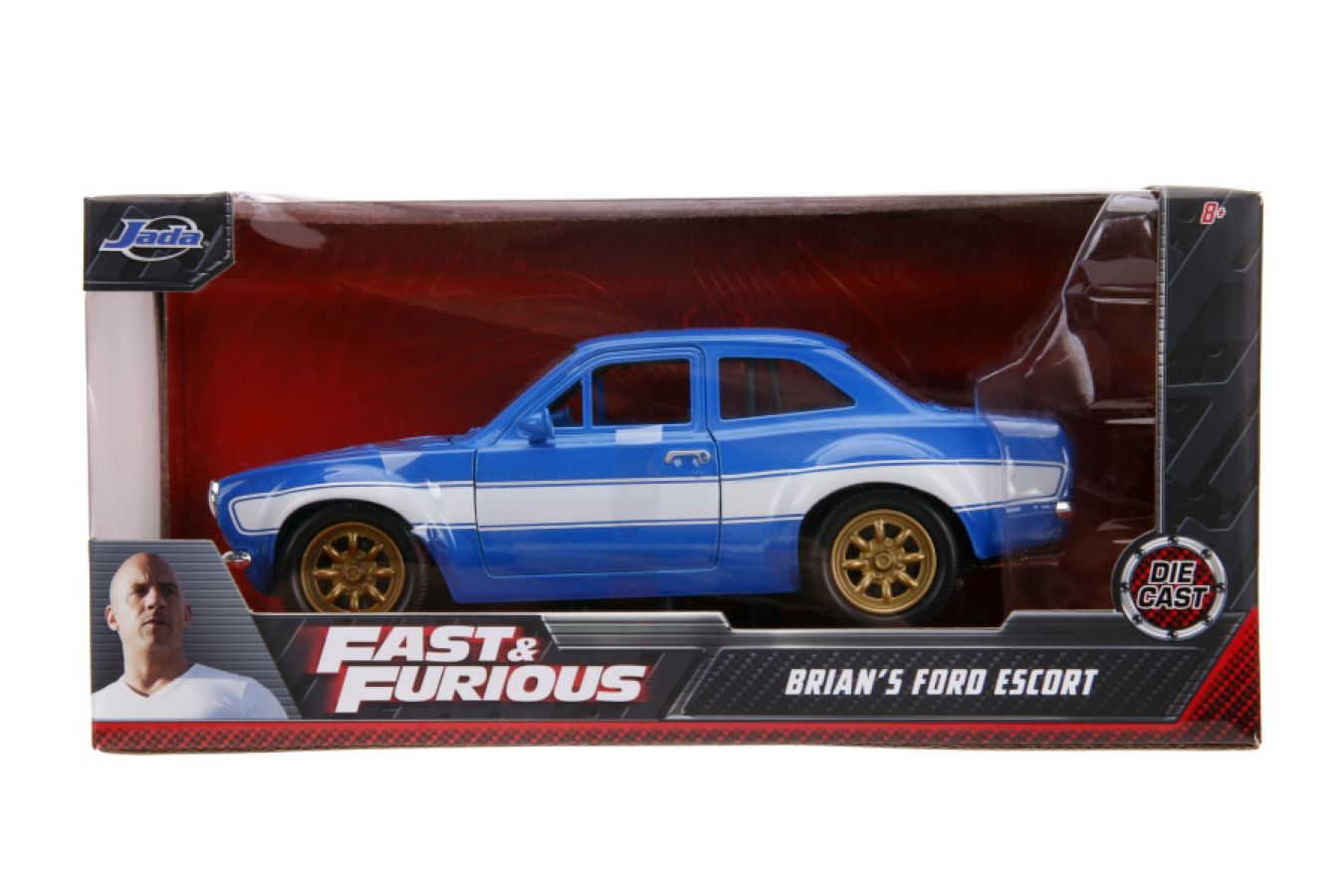 Fast and Furious - Ford Escort RS2000 MK1 1:24 Scale Hollywood Ride