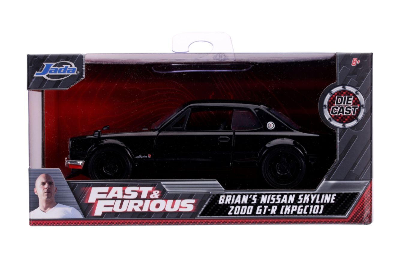 Fast & Furious - Brian's '71 Nissan Skyline 2000 GT-R 1:32 Scale Hollywood Ride