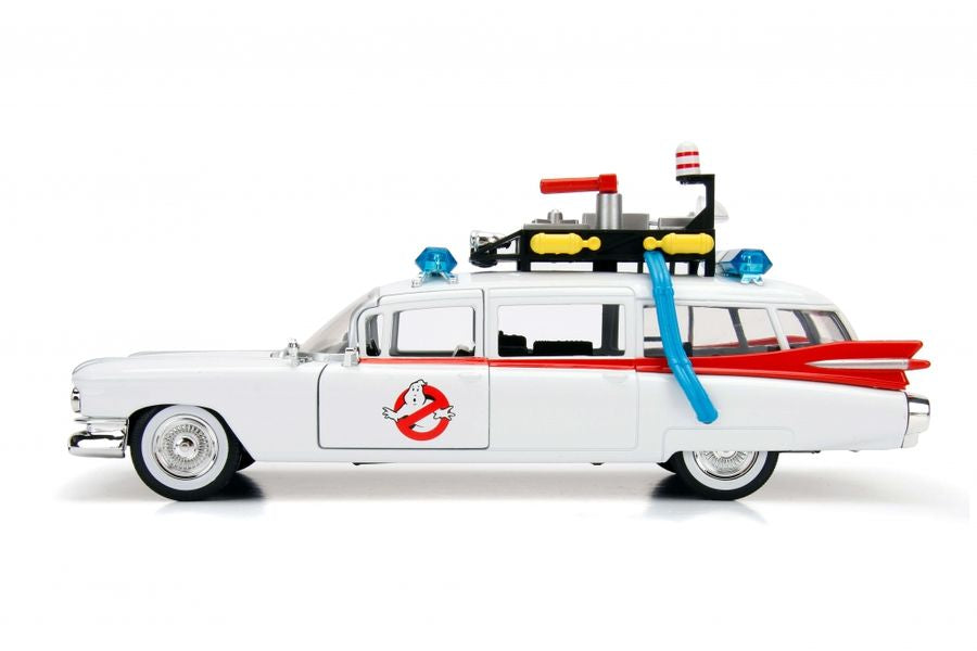 Ghostbusters - Ecto-1 1984 Hollywood Rides 1:24 Scale Diecast Vehicle - Ozzie Collectables