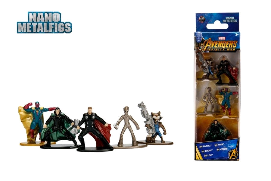 Avengers 3: Infinity War - Nano Metal Figs 5-pack #2 - Ozzie Collectables