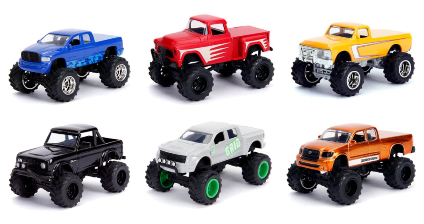 Just Trucks - 1:64 Scale Diecast Vehicle Assortment A
