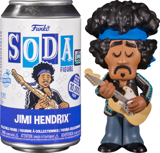 Jimi Hendrix - Jimi Hendrix Funkon 2022 Convention Exclusive Funko Vinyl Soda Figure (LE 10000 pc)