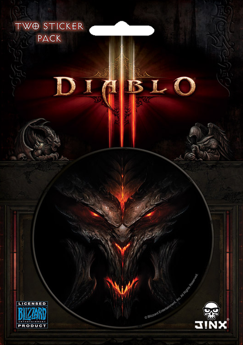 Diablo III - Face Sticker - Ozzie Collectables