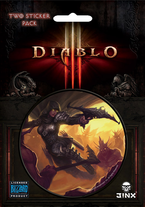 Diablo III - Demon Hunter Class Sticker - Ozzie Collectables