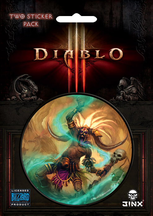 Diablo III - Witch Doctor Class Sticker - Ozzie Collectables