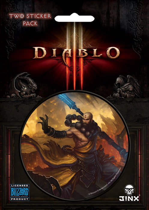 Diablo III - Monk Class Sticker - Ozzie Collectables