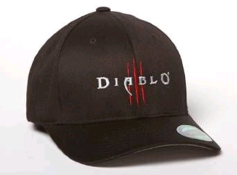 Diablo 3 - Logo Flexfit Hat S/M - Ozzie Collectables