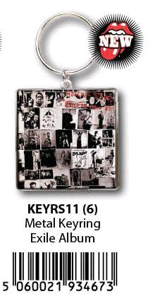 The Rolling Stones - KeyRing Exile On Main Street Alb - Ozzie Collectables