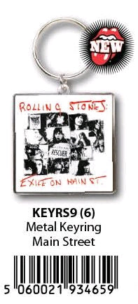 The Rolling Stones - KeyRing Exile On Main Street - Ozzie Collectables