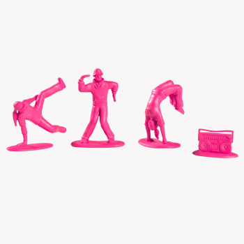 All City Breakers - Mini Vinyl Electric Pink 20-Pack - Ozzie Collectables