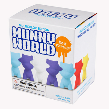 Munnyworld - DIY Micro Raffy 2" Vinyl - Ozzie Collectables