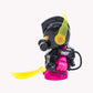Kidrobot - Bot Mini Dam Gun 3" Black Edition - Ozzie Collectables