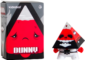 Dunny - 3" Pyramidun Red Dunny Vinyl - Ozzie Collectables