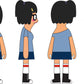Bob's Burgers - Bad Tina Medium Figure - Ozzie Collectables