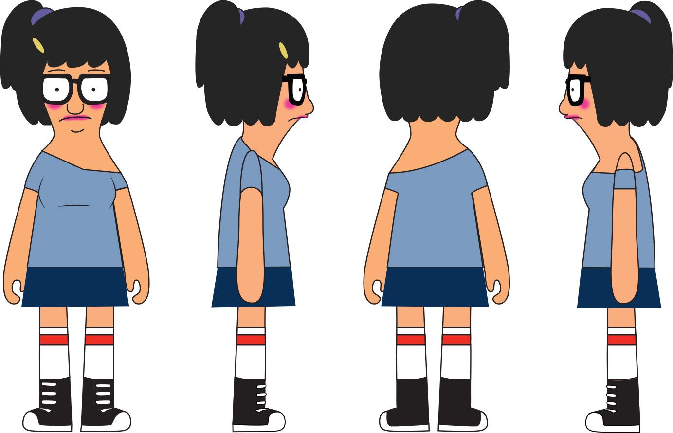 Bob's Burgers - Bad Tina Medium Figure - Ozzie Collectables