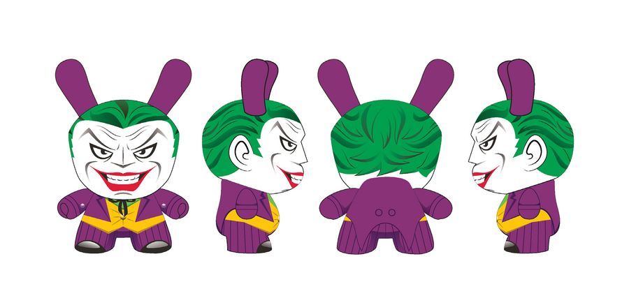 Batman - Joker 5" Dunny - Ozzie Collectables