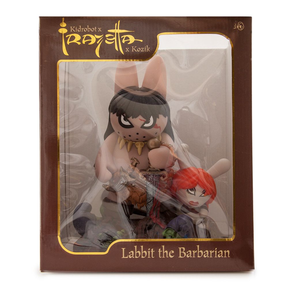 Kozik - Labbit the Barbarian Medium Figure - Ozzie Collectables